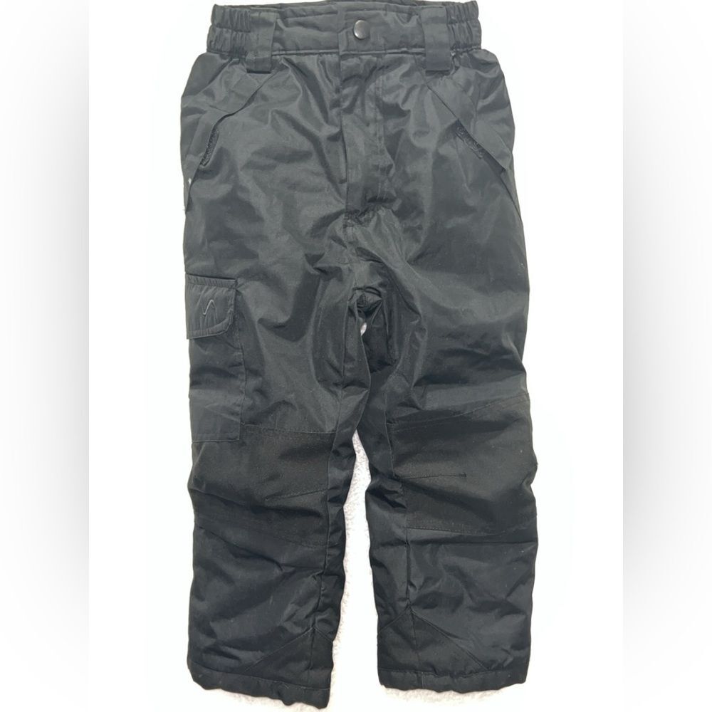 Children's Black Vertical 9 Snow Pants Size 5/6